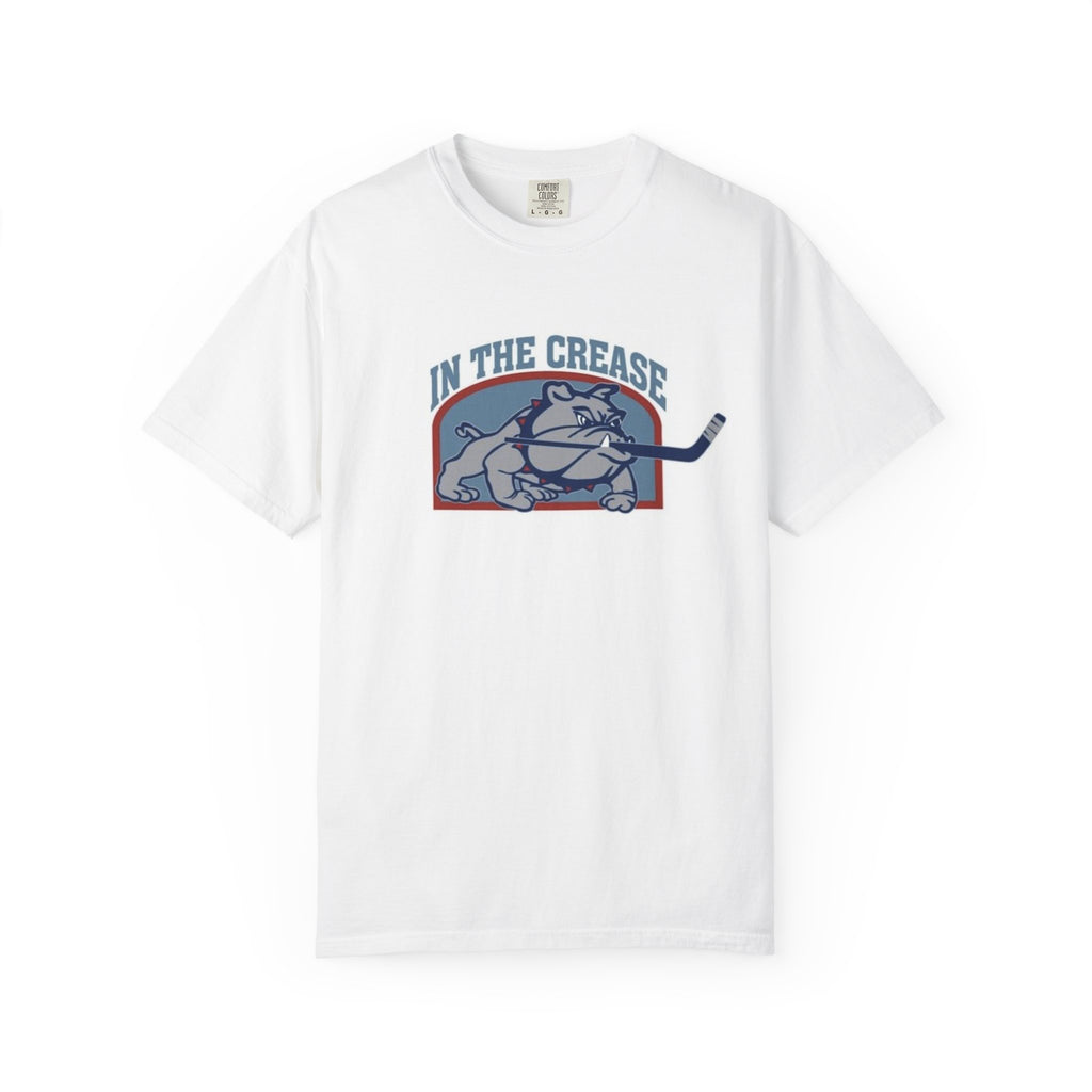 Hockey 'In the Crease' Bulldog Graphic T-Shirt